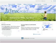 Tablet Screenshot of be.timacagro.com