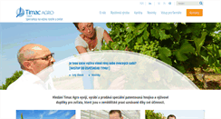 Desktop Screenshot of cz.timacagro.com