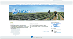 Desktop Screenshot of mx.timacagro.com